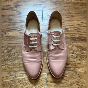 Freda Salvador Pink Satin D’orsay